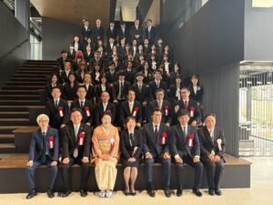 令和8年度武雄アジア大学開学式・入学式を行いました。